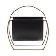 thumbnail image 2 of Pangea Home Blake Metal Magazine Rack in Black, 2 of 4