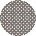 thumbnail image 1 of Ahgly Company Machine Washable Indoor Round Transitional Sienna Brown Area Rugs, 8' Round, 1 of 7