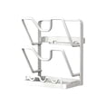 thumbnail image 1 of Multifunctional Kitchen Organizer Rack for Pot Lids, Utensils, and Cutting Boards with U-Shaped Slots, Durable Stainless Steel Countertop Storage Shelf, Space-Saving Design, 1 of 5