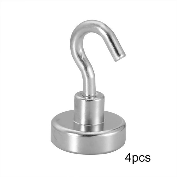 Ccdes 4Pcs Silver Heavy Duty Hooks Indoor Outdoor