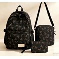 thumbnail image 5 of 3 PC Backpack Set with Cute Bow,Large Capacity Cartoon Backpacks, Back to School Merch, Lightweight Travel Backpacks, Waterproof School Bag for Teens, 5 of 8