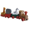 thumbnail image 2 of Wooden Magnetic Zoo Animal Train Set, 2 of 2