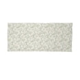 thumbnail image 2 of Botanical Neck Gaiter, Pastel Peonies, Unisex, Pale Blue Khaki White, by Ambesonne, 2 of 3