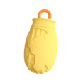 thumbnail image 4 of Yinanstore Hot Water Bottle with Cover Cute Water Heating Pad Small Feet Warmer for Bed Yellow, 4 of 8