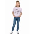 thumbnail image 2 of Wonder Nation Girls Cats Graphic Tee with Short Sleeves, Sizes 4-18, 2 of 7