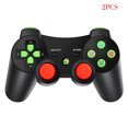 thumbnail image 1 of facefd 2 Pieces Bluetooth Game Controller Wireless Joystick bluetooth gamepad Gamepad Replacement for PS3 Game Console, Black, 1 of 9