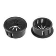 thumbnail image 3 of 40pcs 22mm Mounted Dia Snap in Cable Hose Bushing Grommet Protector Black, 3 of 3
