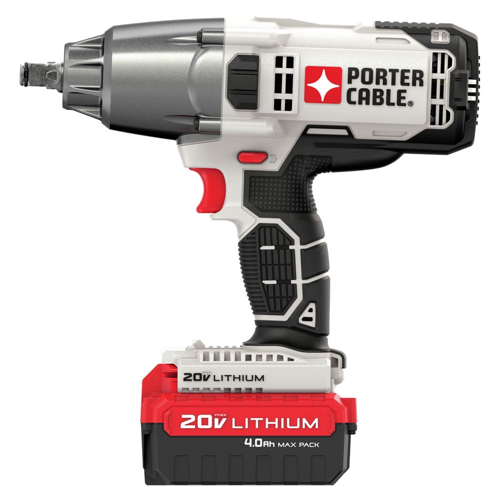 Porter Cable 20V 1 2 in. Cordless Brushed Impact Wrench Kit