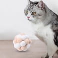 thumbnail image 5 of Gazechimp 3X Cat Toy Balls with Bells Soft Indoor Cats Kitty Kitten Interactive 3 Pcs, 5 of 8