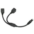 thumbnail image 4 of RJ45 Splitter Adapter, RJ45 Ethernet Adapter Cable Gold Plated Core Excellent Connection 1 To 2 Port  For Home For Office, 4 of 8