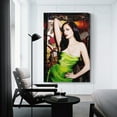 thumbnail image 3 of France Rather Gorgeous Women Model Eva Green Sexy Poster Painting On Canvas Wall Art Poster Scroll Picture Print Living Room Walls Decor Home Posters 12x18inch(30x45cm), 3 of 6