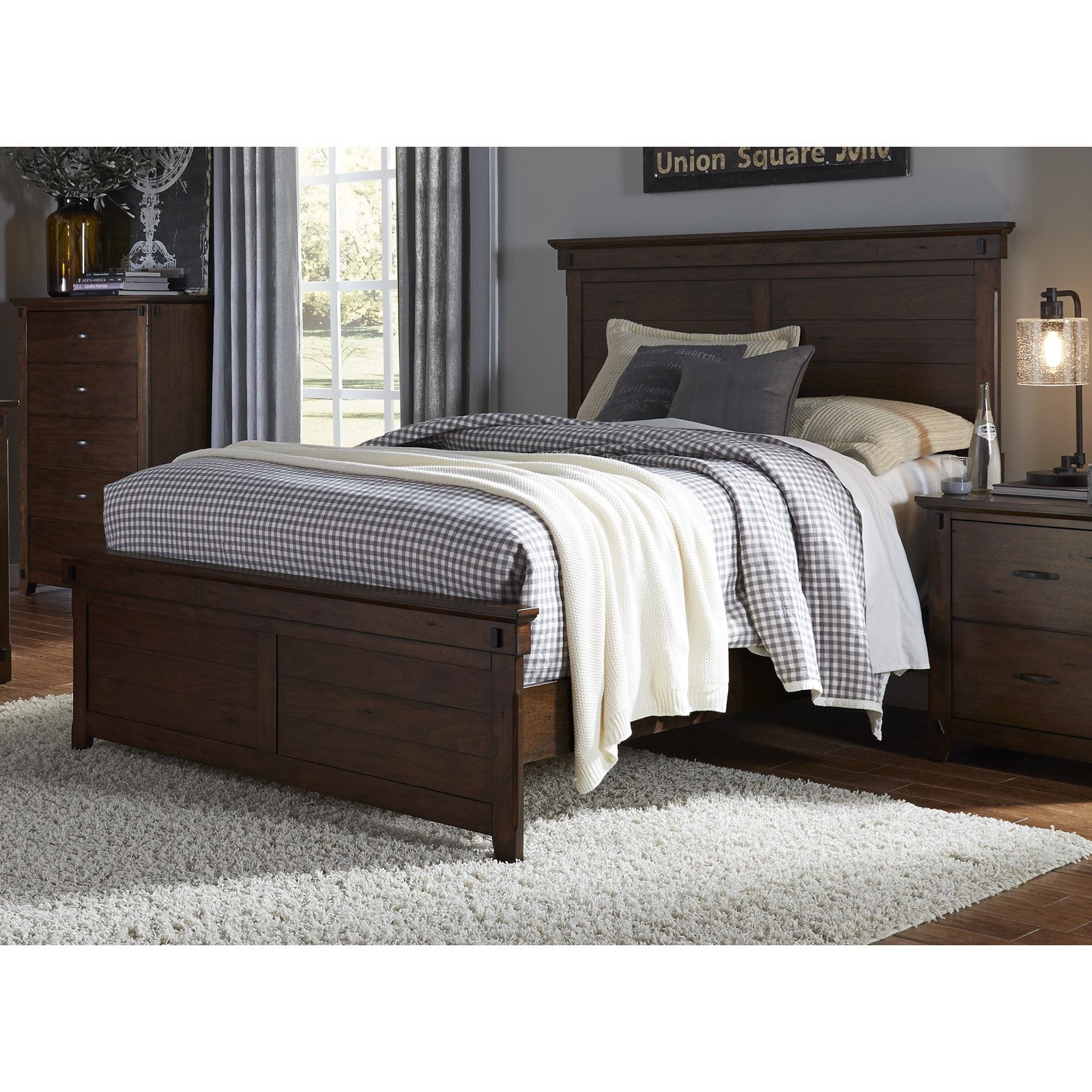 Progressive Furniture Ridgefield Complete Panel Bed