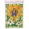 Easter Stained Glass Window Cling