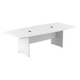 thumbnail image 2 of Pemberly Row 96W x 42D Conference Table with Wood Base - White - Engineered Wood, 2 of 7