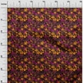 thumbnail image 3 of oneOone Georgette Viscose Brown Fabric Abstracts Sewing Material Print Fabric By The Yard 42 Inch Wide, 3 of 5