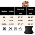 thumbnail image 2 of Womens Heat Trapping Waist Training Band Sweat Enhancing Tummy Control Sauna Suit, 2 of 5