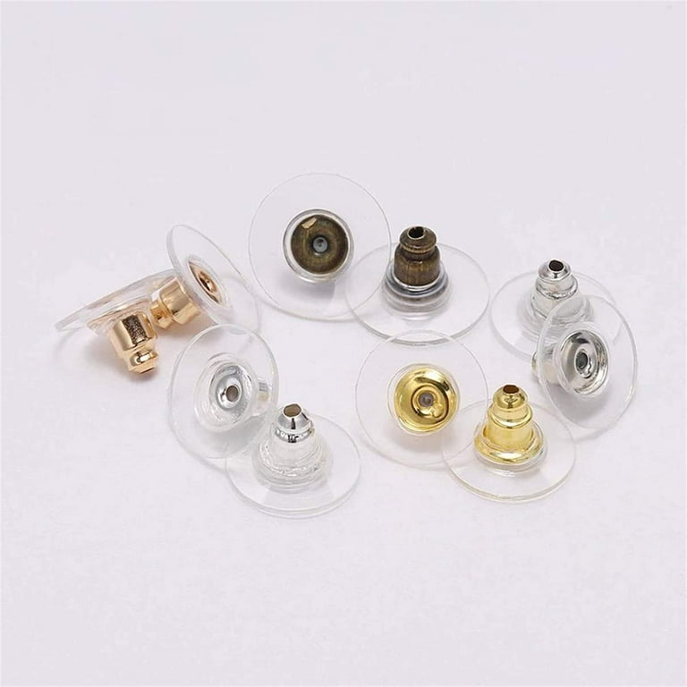 Rubber Earring Backings - 25 pair - Metal Designz