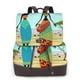 thumbnail image 1 of Easygdp African Women Mochila de Cuero para Mujeres, Bolso de Hombro, Bolsos de Mano de Moda para Trabajo y Viajes, 1 of 4