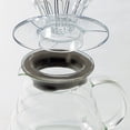 thumbnail image 3 of Cafetera Hario V60, gama de vidrio, 800 ml, transparente, 3 of 7