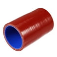 thumbnail image 5 of 38-40mm 1.5"-1.6" ID Straight Silicone Reducer Hose Silicone Hose Coupler Intercooler Tube Red for Car, 5 of 6
