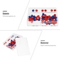 thumbnail image 3 of EeaseCA 1 Set Colorful Balls Number Table Tennis Ball Plastic Lottery Game Balls Toy, 3 of 7