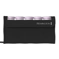thumbnail image 3 of Remington Travel Size Professional 1.25" Compact Ceramic Hot Hair Rollers, 10 Piece Set, Anti-Static Technology, Ionic, Black, 3 of 11