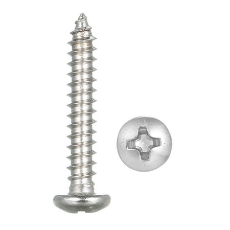 

A2 DIN7981 #8 4.2mm 304 Stainless Steel Screw Countersunk Self Tapping Wood Screws 4.2mm*25mm