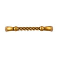 thumbnail image 5 of Utopia Alley 10pcs Naples Pull Handle - Decorative Cabinet Drop Pull Handles- Vintage Cabinet Hardware with Hand Finished Antique European Brass - Metal Drawer Pull Handle, 3.75" Center to Center, 5 of 9