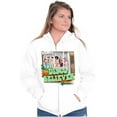 thumbnail image 3 of XOMG POP Funky Disco Believer Song Women Plus Size Zipper Hoodie Brisco Brands 2X, 3 of 5
