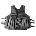 thumbnail image 2 of Chaleco ponderado ajustable para hombres Chaleco de ejercicio de entrenamiento vacío para Labymos Chaleco lastrado, 2 of 7