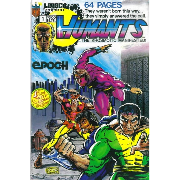 Humants #1 VF ; Legacy Comic Book