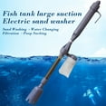 thumbnail image 5 of Jubipavy Electric Aquarium Cleaner Multi-functional Electric Cleaning Tool for Fish Tanks Sand Washing Water Changing Filtration Poop Sucking Tool Home Saving, 5 of 7