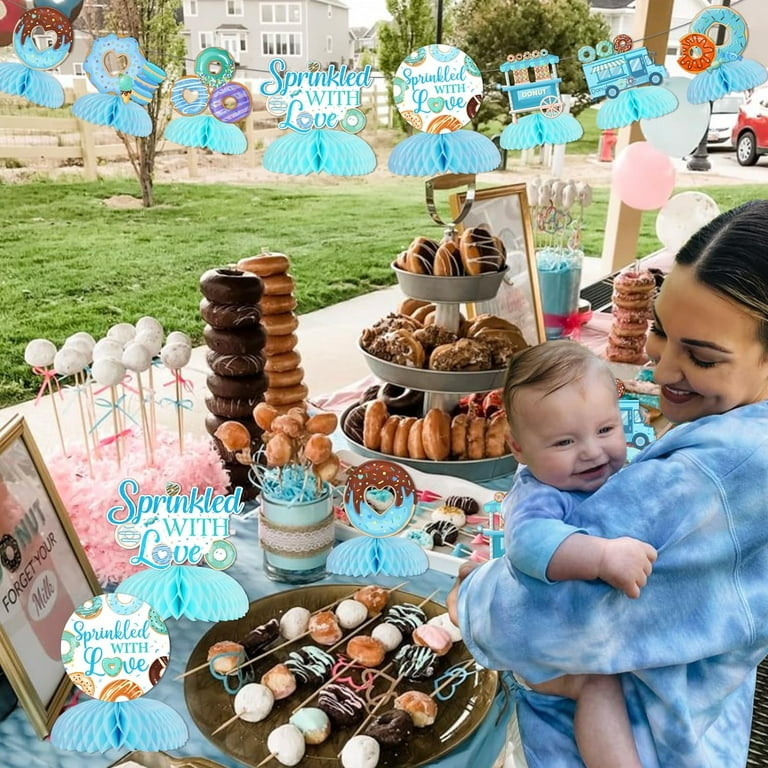 Sprinkle Donut Baby Shower Decorations Donut Sprinkle Themed