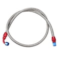thumbnail image 1 of 1 Metro 4AN Acero Inoxidable CPE Coche Aceite Combustible Gas Línea Kit Manguera, 1 of 7
