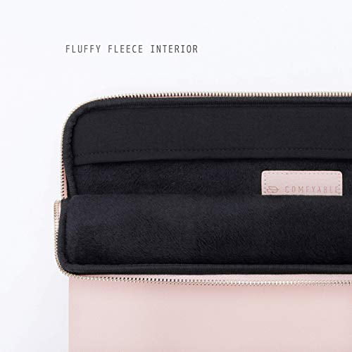 Comfyable Sleeve Compatible with 13-13.3 Inch MacBook & MacBook Air- Water Resistant Cover Computer Case for Mac- Pink & Black - Walmart.com