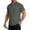 Army Green -CW29, variant on Mens Wrinkle Free Quick Dry Shirts 2026 Summer Button Short Sleeve Casual Button Down Work Hiking Dress Shirts Black L