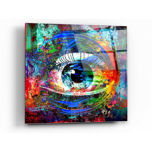Epic Art 'Big Brother' Acrylic Glass Wall Art, 24"x24"