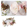 thumbnail image 3 of Diadema de flores bohemias, corona para el pelo, guirnalda Floral, corona, tocado de Halo con cinta, fiesta, Festival de boda, 3 of 5