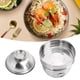 thumbnail image 4 of Tazón de acero inoxidable para comida rápida fiambrera de doble capa taza para sopa de fideos con tapa, 4 of 8