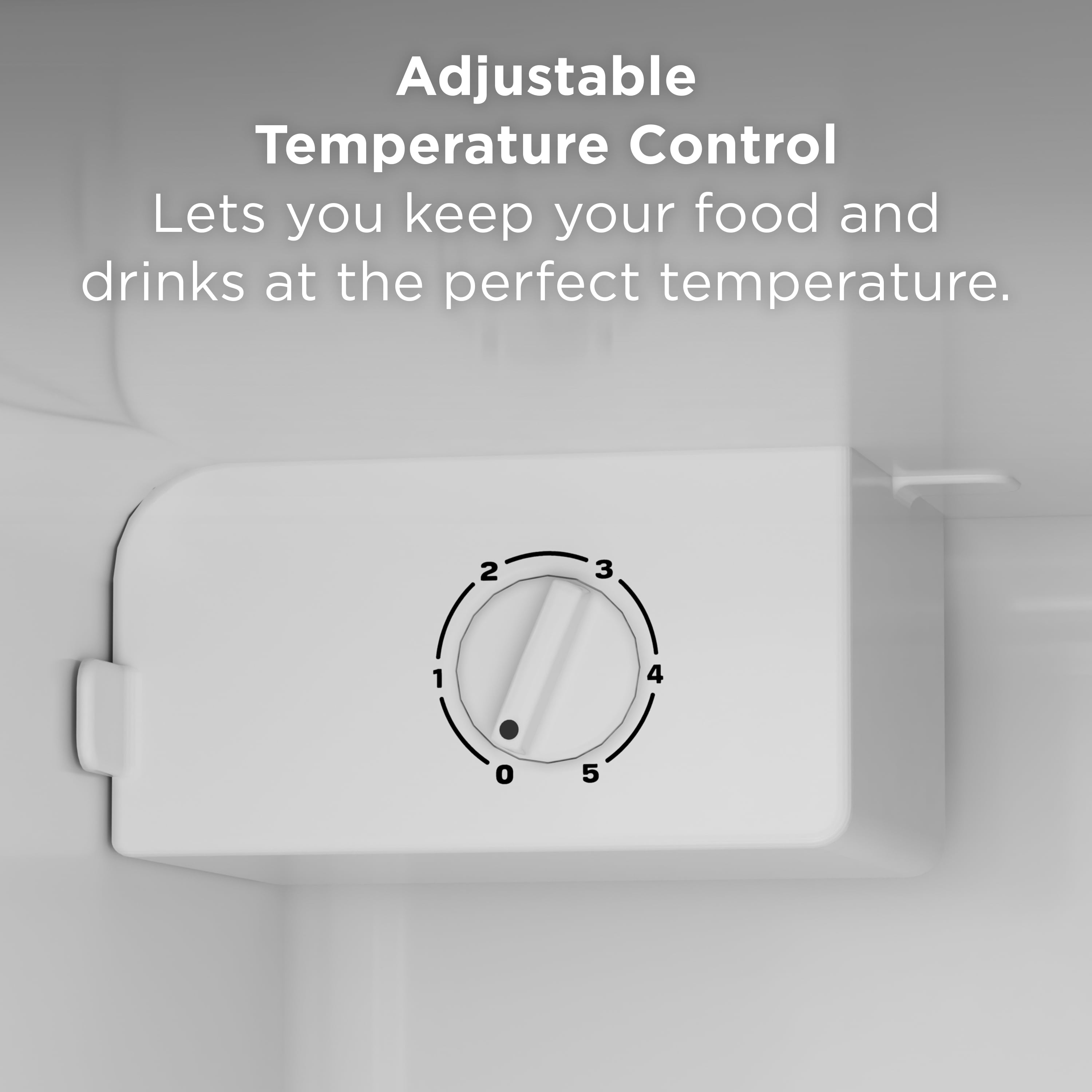 TCL 1.7 Cu ft Compact Refrigerator with Chiller (White) - Single Door Mini Fridge with Adjustable Thermostat, Reversible Door, Energy Star, Perfect for Dorm, Office, Game Room - TRM017S4AW