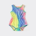thumbnail image 4 of PatPat Family Matching Dresses Electricblue Kids Girl 8-9T Mommy and Me Tie Dye Round Neck Sleeveless Bodycon Dress for Mom and Me, Girl Dresses, 4 of 8