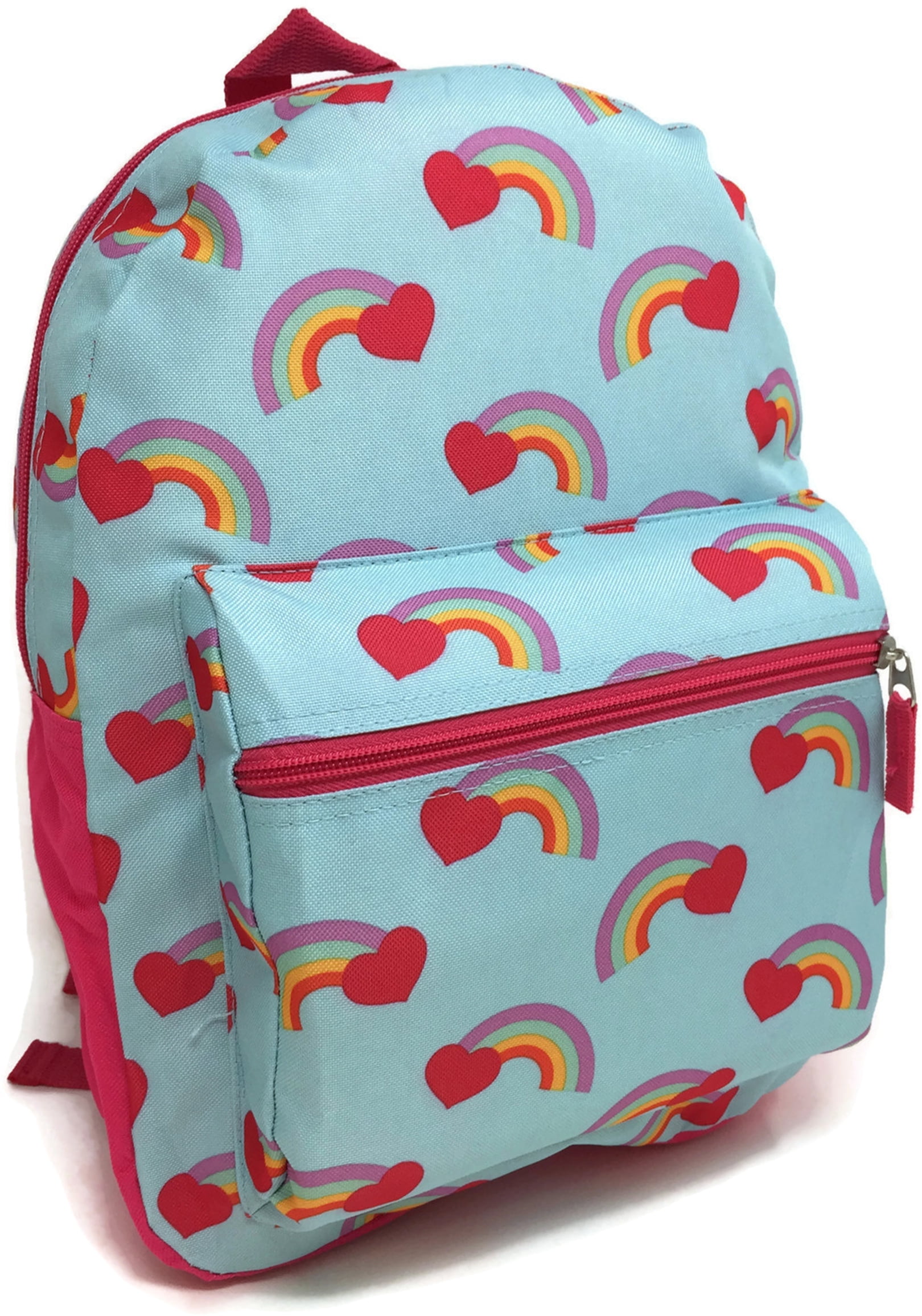 backpack with rainbow straps