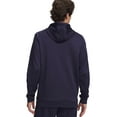 thumbnail image 2 of Under Armour Mens Armour Fleece Big Logo Hoodie (US, Alpha, Small, Regular, Regular, Navy Blue/Gradient White), 2 of 2