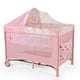thumbnail image 1 of Cuna Corral para Bebé D'Bebé Rest con Toldo Mosquitero Rosa, 1 of 3