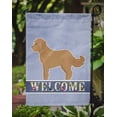 thumbnail image 3 of Carolines Treasures CK3728GF Tan Cockapoo Welcome Garden Size Flag, 3 of 3