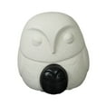thumbnail image 4 of 2 piezas de escultura de búho, estatua de búho de cerámica, adorno de escritorio nórdico, figura de búho para decoración de gabinete de oficina, 15 cm x 152 cm, 4 of 8