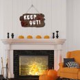 thumbnail image 5 of Wooden Plate Happy Hanging Board House Party Plaque Decoration Ornament Stand, 5 of 5