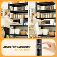 thumbnail image 4 of 63-Inch H Heavy Duty 5-Tier Adjustable Metal Garage Shelving Unit, Black, 4 of 5