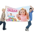 thumbnail image 2 of Love Diana Bandera impresa con temática, regalo perfecto para fanáticos, amigos y familiares, y adecuada para actividades al aire libre e interiores, decoraciones de fiesta. 90 cm × 150 cm., 2 of 6