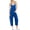Blue, variant on Lahloya Maternity Jumpsuit for Women, Wide Leg With Pockets,Casual Summer Overalls Jumpers Spaghetti Strap Baggy Long Pants Rompers with Pockets